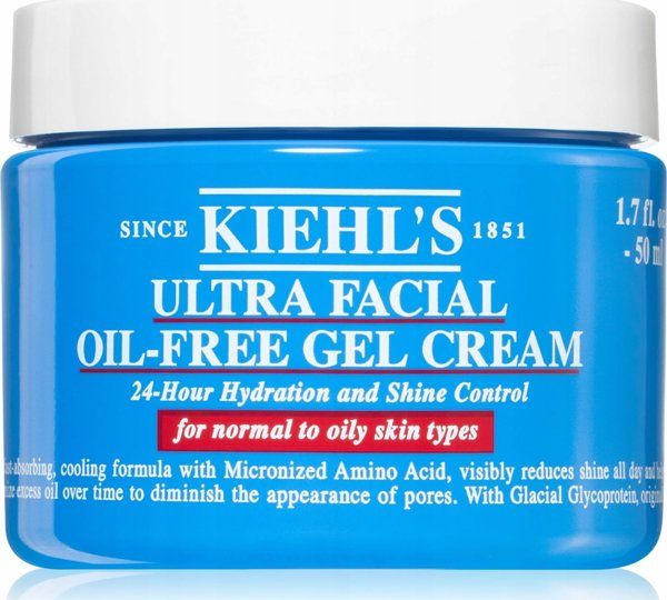 Kiehl's Ultra Facial Oil-Free Gel-Cream - Dame - 50 ml