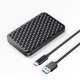 Kieszen na dysk 2520C3-V1 2.5'' HDD/SSD USB-C 5Gb/s czarna ORICO