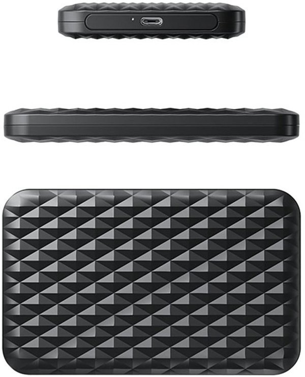 Kieszen na dysk 2520C3-V1 2.5'' HDD/SSD USB-C 5Gb/s czarna ORICO
