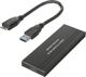 Maclean MCE582 Θήκη SSD M.2 SATA σε USB 3.0, Αλουμινίου, για δίσκους 2230/2240/2260/2280
