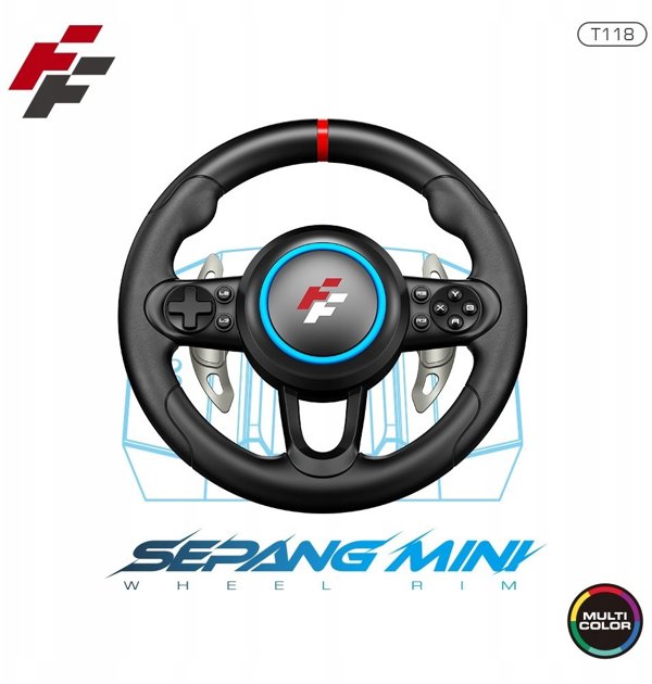 Flashfire T118 Sepang Racing Wheel - Τιμονιέρα για Gaming με Πετάλια