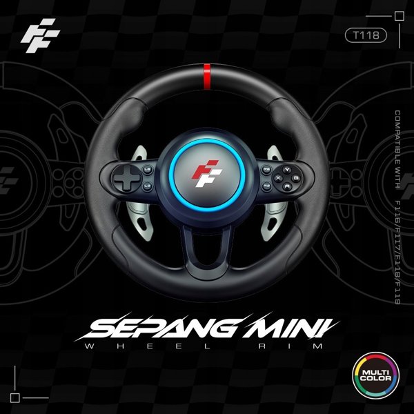Flashfire T118 Sepang Racing Wheel - Τιμονιέρα για Gaming με Πετάλια