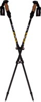 Μπαστούνια Nordic Walking Enero Pro EVO με Θήκη, Μαύρο Ματ