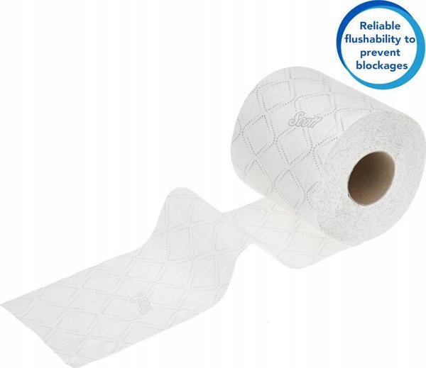 Kimberly-Clark Scott Χαρτί Υγείας, 350 Φύλλα, 1 Ρολό