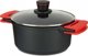 Kinvara Molten Κατσαρόλα Αλουμινίου 24cm - Μαύρο