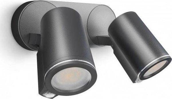 Steinel Spot DUO Connect Φωτιστικό Τοίχου LED 15W με Αισθητήρα Κίνησης, Ανθρακί (ST058654)