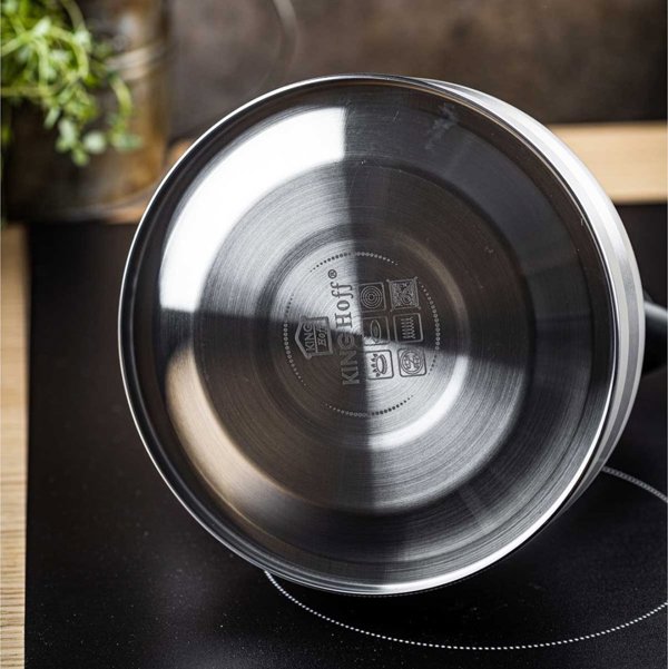KingHoff Βραστήρας 1.8L με Σφυρίχτρα KH-1854 Μπεζ