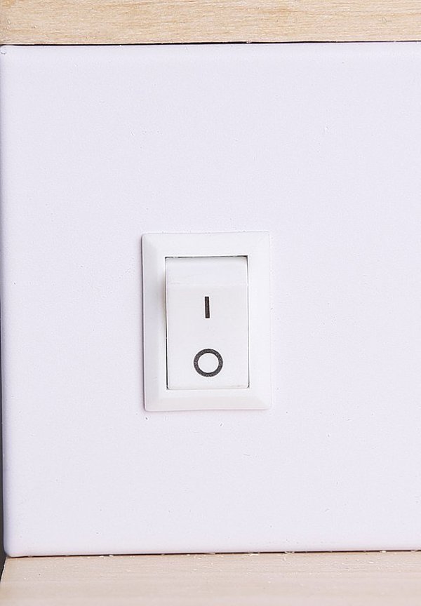 Candellux Anet Ξύλινη Απλίκα Τοίχου με Ράφι, Μαύρο Χρώμα, 4000K