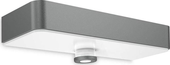 Steinel XSolar SOL-O Φωτιστικό Τοίχου LED 1,5W Ηλιακό με Αισθητήρα, Ανθρακί