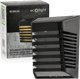 ECOLIGHT2 Ηλιακό Φωτιστικό Τοίχου SOE-2 EC20116 1x0.25W LED 4000K, Μαύρο