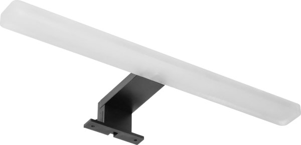 Φωτιστικό Τοίχου Orno ESPELLO LED 6W, Φωτιστικό Καθρέφτη Μπάνιου, 510lm, 4000K, Μήκος 40cm, Μαύρο
