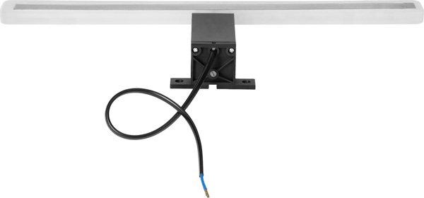 Φωτιστικό Τοίχου Orno ESPELLO LED 6W, Φωτιστικό Καθρέφτη Μπάνιου, 510lm, 4000K, Μήκος 40cm, Μαύρο