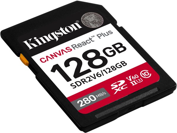 Kingston | UHS-II Video Speed Class (V60) | 128 GB | SD | Flash atminties klasė Class 10, UHS-II, U3, V60