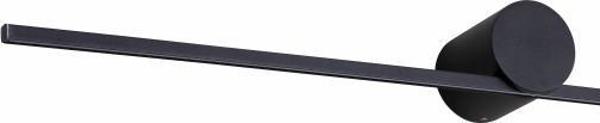Kinkiet Light Prestige Scienna lampa Modern Slim kinkiet podluzny czarny nad lustro