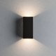 Φωτιστικό Τοίχου Paulmann Εξωτερική Συσκευή Flame IP44 2x6W 230V Ανθρακί