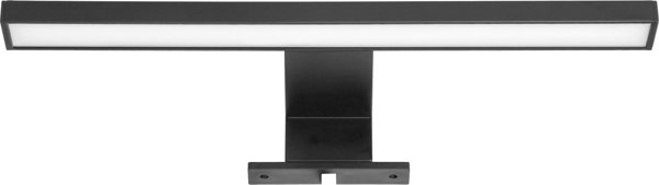 Orno Φωτιστικό Καθρέφτη NORTES LED 5W 320lm 4000K 30cm, Μαύρο AD-OM-6120L4/B