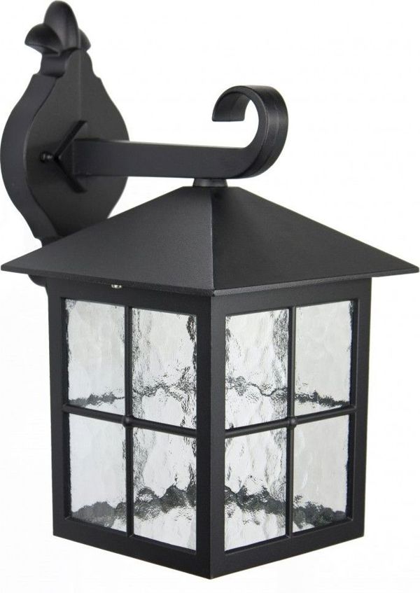 Kinkiet SU-MA Kinkiet ogrodowy IP43 czarny SU-MA Wenecja K K 3012/1/KW