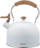 KingHoff KH-1860 Βραστήρας με Σφυρίχτρα 2,5L Λευκός