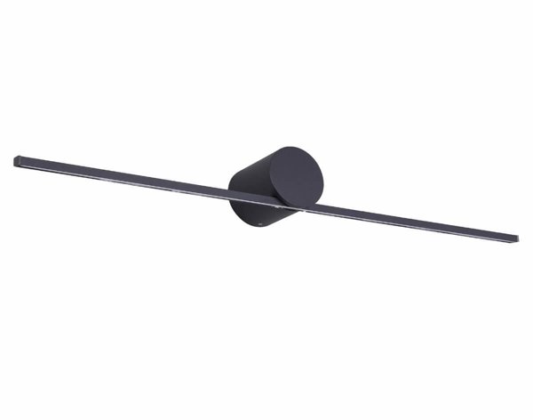 Zumaline Camara W89949-6W-BK Επιτοίχιο Φωτιστικό Πάνω Από Πίνακα LED 6W 4000K, Μαύρο