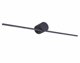 Zumaline Camara W89949-6W-BK Επιτοίχιο Φωτιστικό Πάνω Από Πίνακα LED 6W 4000K, Μαύρο