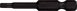 King Tony Ακροδέκτης 1/4" Εξάγωνος 3x 110mm