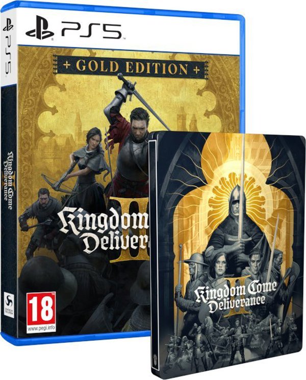 Kingdom Come: Deliverance II Gold Edition (PS5) + STEELBOOK