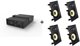 VivoLink Audiopack Σύστημα Home Cinema, Subwoofer με 4 Εντοιχιζόμενα Ηχεία, 110W, Μαύρο