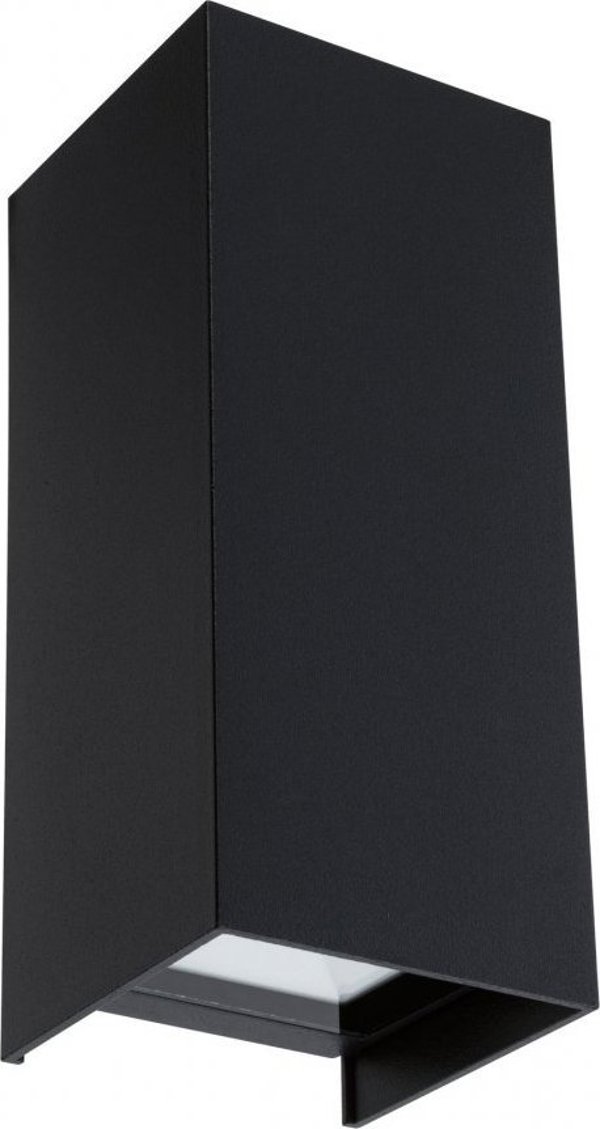 Paulmann Φωτιστικό Τοίχου Flame LED Εξωτερικού Χώρου IP44 2x3W 230V Ανθρακί Αλουμίνιο 65mm