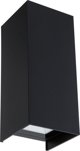 Paulmann Φωτιστικό Τοίχου Flame LED Εξωτερικού Χώρου IP44 2x3W 230V Ανθρακί Αλουμίνιο 65mm
