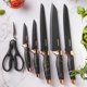 KingHoff Σετ Μαχαιριών Κουζίνας KH-7770 με Βάση και Ακονιστήρι