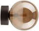 Kinkiet TK Lighting επιτοίχια λάμπα για χολ Estera 10256, σφαιρικό, καφέ-κεχριμπαρένιο
