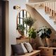 Kinkiet TK Lighting επιτοίχια λάμπα για χολ Estera 10256, σφαιρικό, καφέ-κεχριμπαρένιο