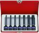 King Tony KING TONY NASADKI UDAROWE HEX 1/2" KOMPLET 8 elem. 4-14m DLUGIE KT4457MP