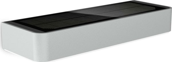 Steinel XSolar SOL-O Φωτιστικό Τοίχου LED 1,5W Ηλιακό με Αισθητήρα, Ασημί (ST052652)