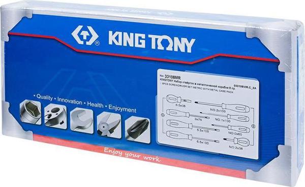 King Tony KING TONY Wkretaki 8cz. KT33108MR