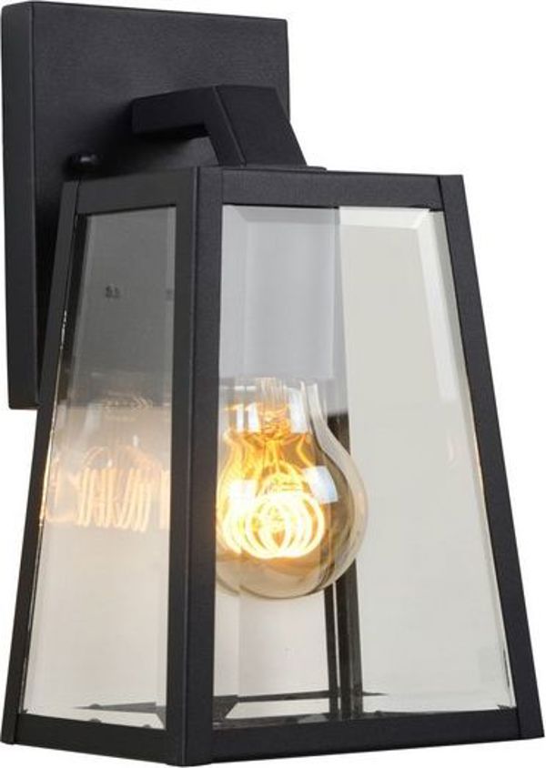 Lucide Μαύρο Τοίχου Φωτιστικό Lucide MATSLOT 29828/01/30