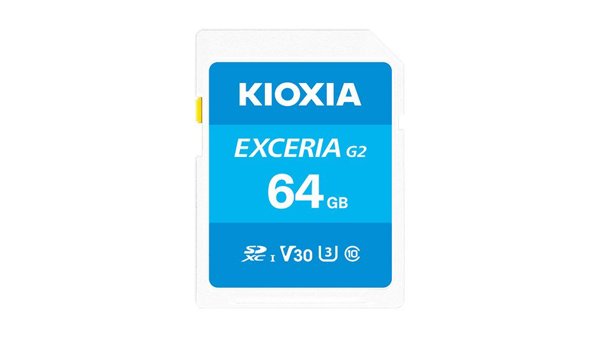 Kioxia Exceria SD-Card 64GB Gen 2, Κάρτα Μνήμης SDHC Class 10 UHS-I