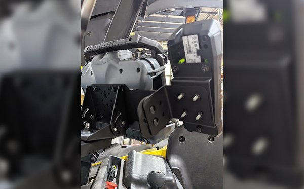 KIT - ZEBRA DS3678 SCANNER/CRADLE PIVOTING MOUNT KIT