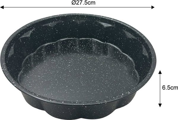 Klausberg KB-7838 Γρανιτένια Φόρμα Ψησίματος για Κέικ, Αντικολλητικό Ταψί, 27,5cm