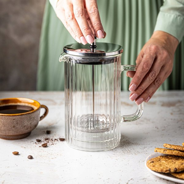 Klausberg KB-7757 Γαλλική Καφετιέρα French Press για Καφέ και Τσάι 600ml