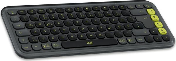 Klawiatura + mysz Logitech POP Icon Combo grafitowo-zielone (920-013106) [outlet]