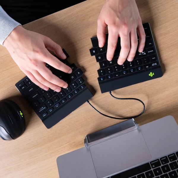 Klawiatura R-GO Tools Split Break (RGOSBUSWLBL)