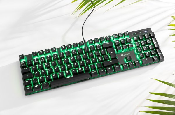 Sandberg Mechanical Gamer Keyboard, Μηχανικό Πληκτρολόγιο Gaming, NORD Layout