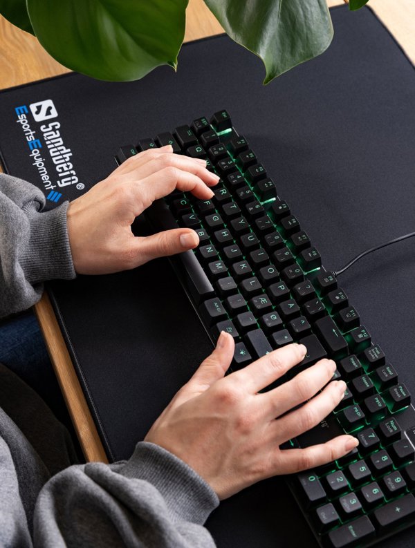 Sandberg Mechanical Gamer Keyboard, Μηχανικό Πληκτρολόγιο Gaming, NORD Layout