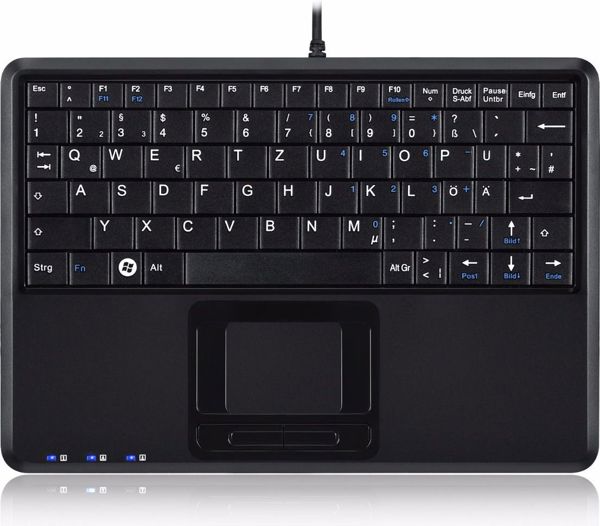 Klawiatura Perixx Przewodowa Czarna DE (PERIBOARD-510H PLUS)