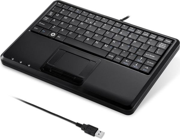 Klawiatura Perixx Przewodowa Czarna DE (PERIBOARD-510H PLUS)