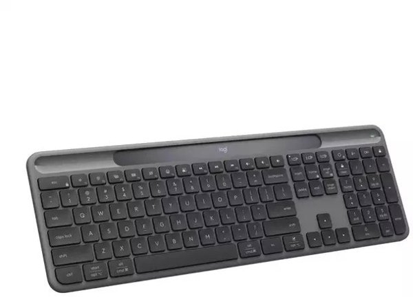 Logitech K980 Slim Solar+ Πληκτρολόγιο για Business, Ασύρματο, 920-013773