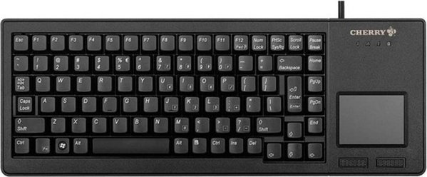 Cherry XS Touchpad Πληκτρολόγιο με Touchpad, USB, Ιταλική Διάταξη, Μαύρο