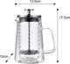Klausberg KB-7762 Γαλλική Πρέσα Καφέ και Τσάι 350ml - Ανοξείδωτο Θερμικό Έμβολο