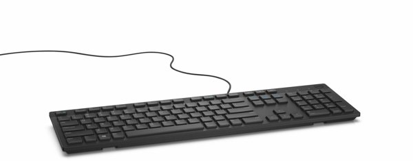 Πληκτρολόγιο Dell KB216 ενσύρματο, ουκρανική διάταξη (QWERTY), μαύρο